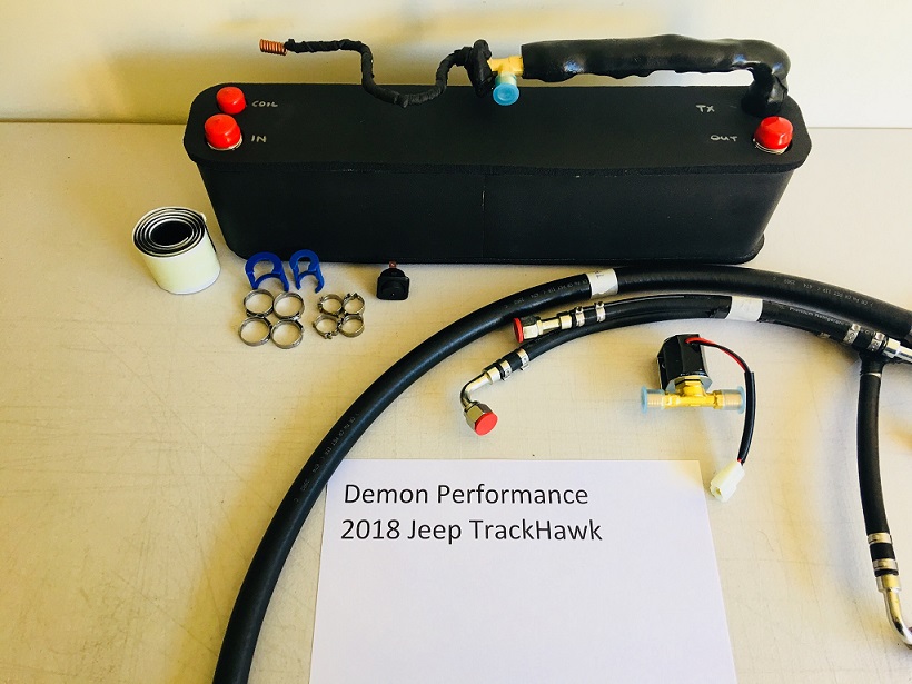 2018 Trackhawk Interchiller for Demon Performance FI Interchillers
