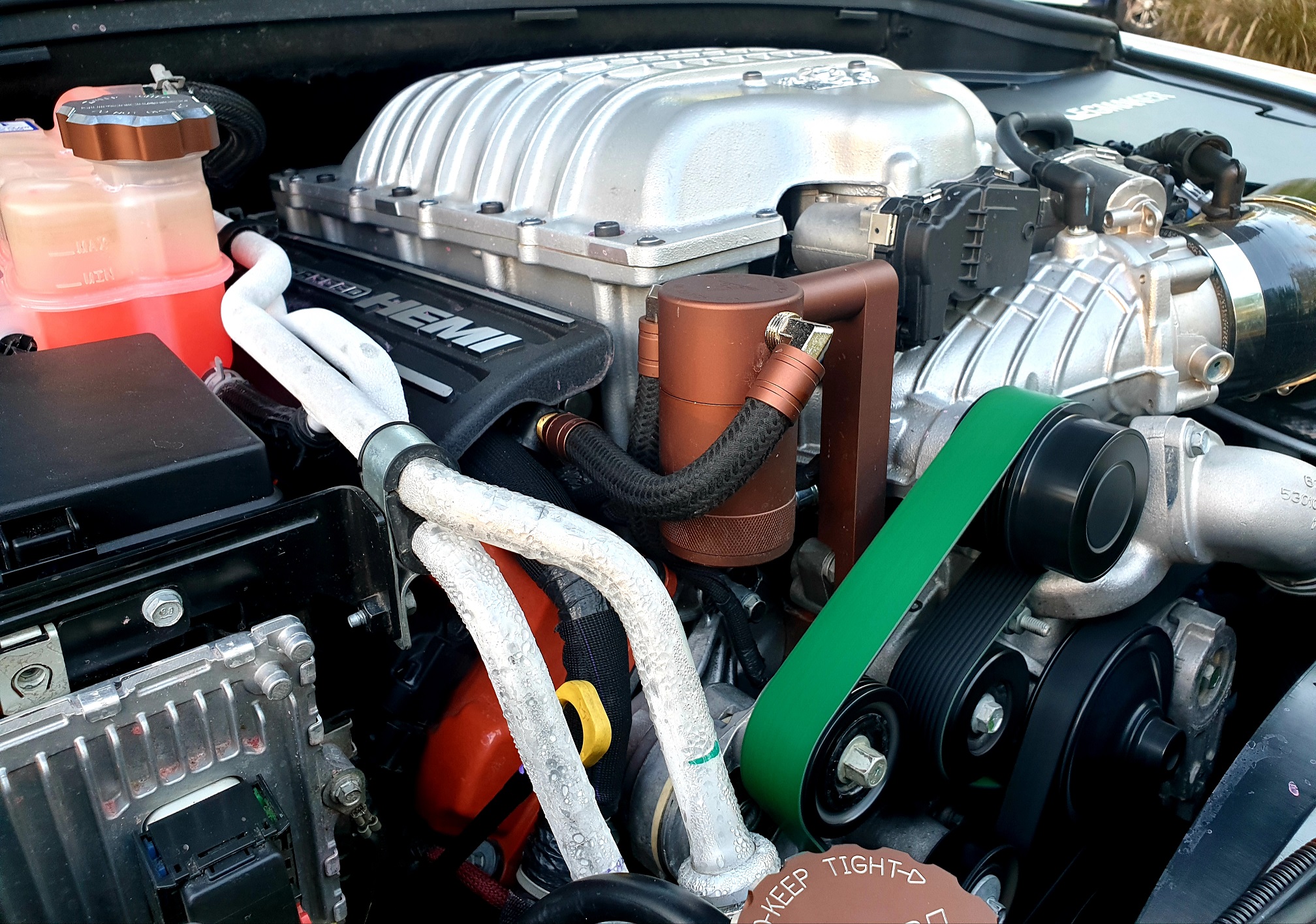 Hellcat and Trackhawk Interchillers reviews and results FI Interchillers