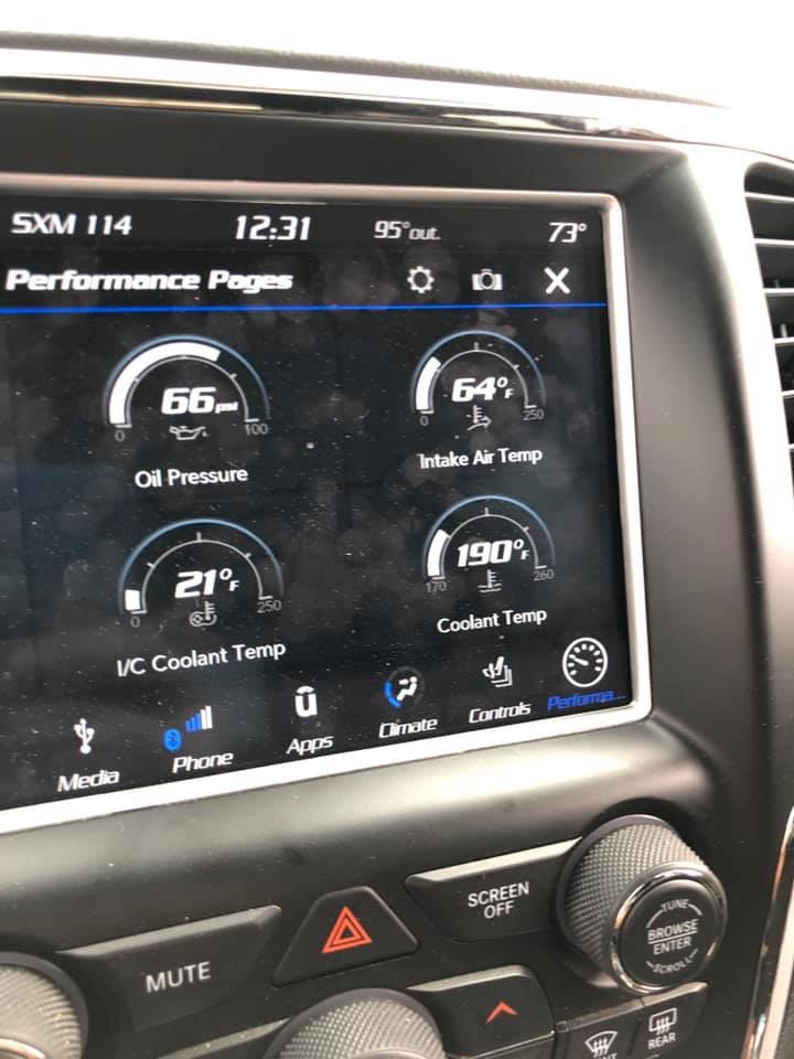 Hellcat and Trackhawk Interchillers reviews and results Fi