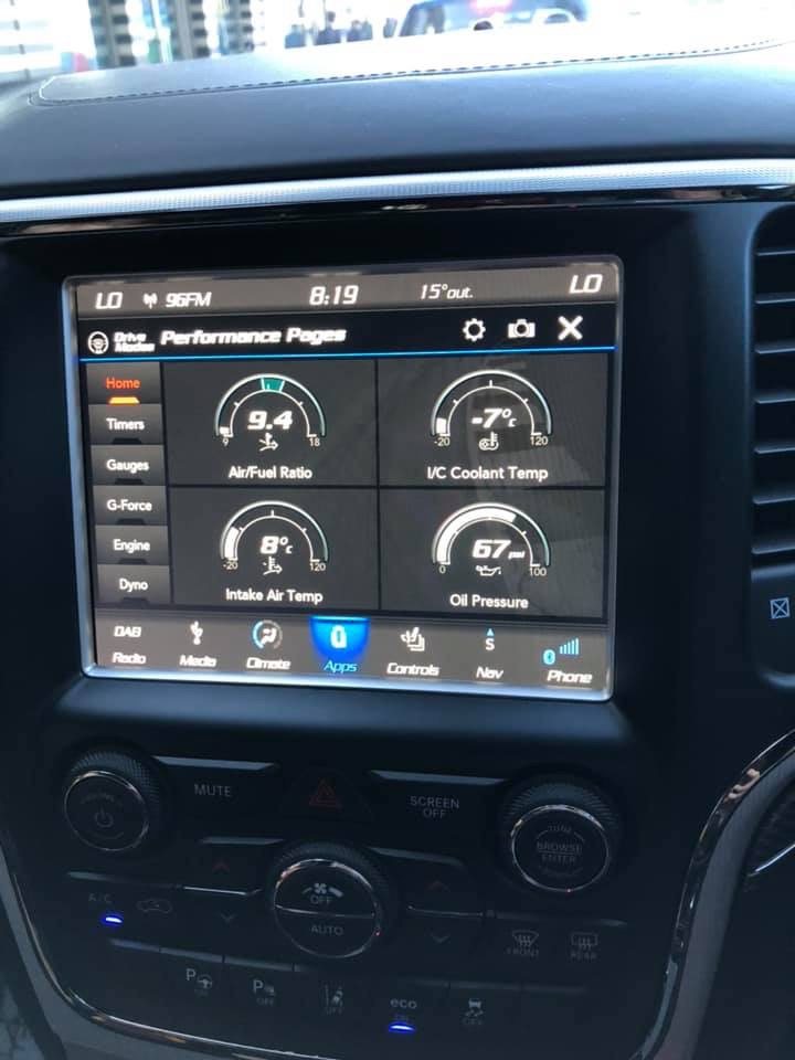 Hellcat and Trackhawk Interchillers reviews and results Fi