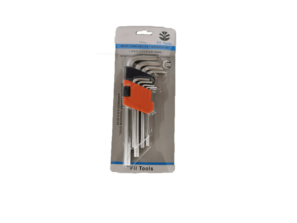 Set of hex wrenches, long type Fil & Fil