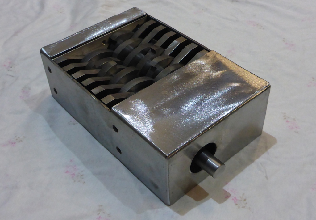 Mini XXL shredder with housing - Filamaker