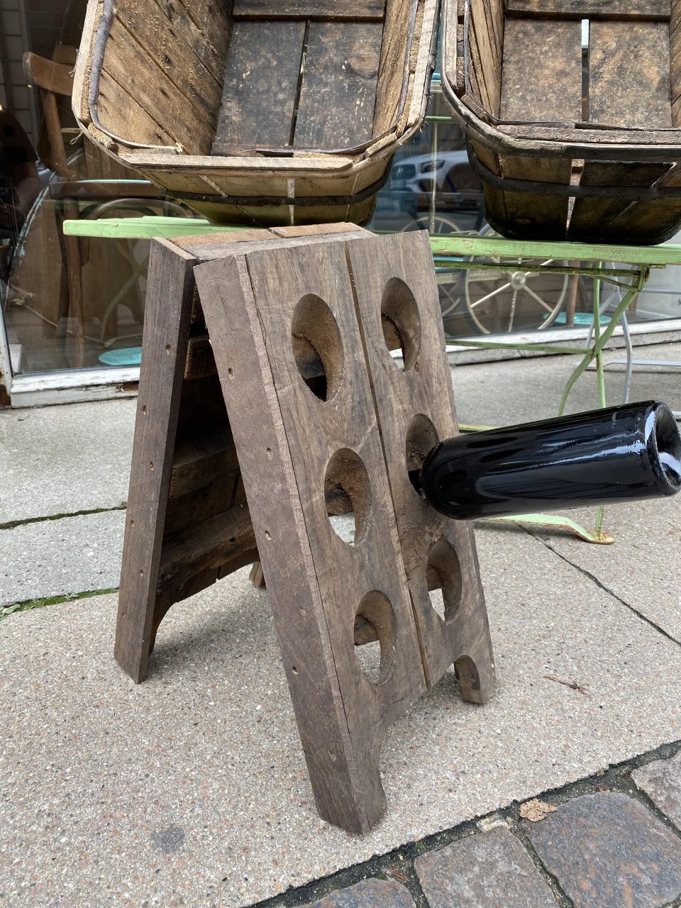 PupitreChampagne/Wine Rack Fil De Fer