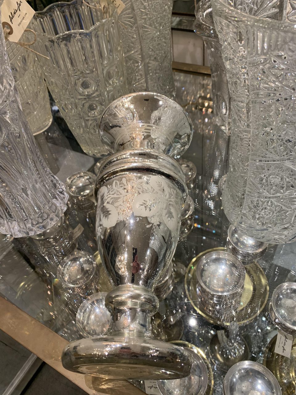 Poorman's SilverVase Fil De Fer