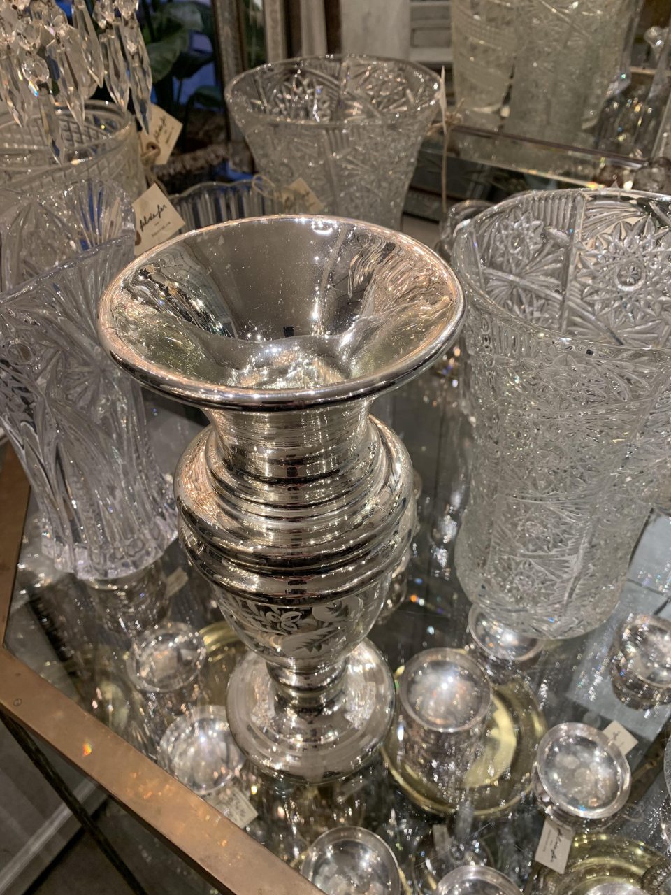 Poorman's SilverVase Fil De Fer