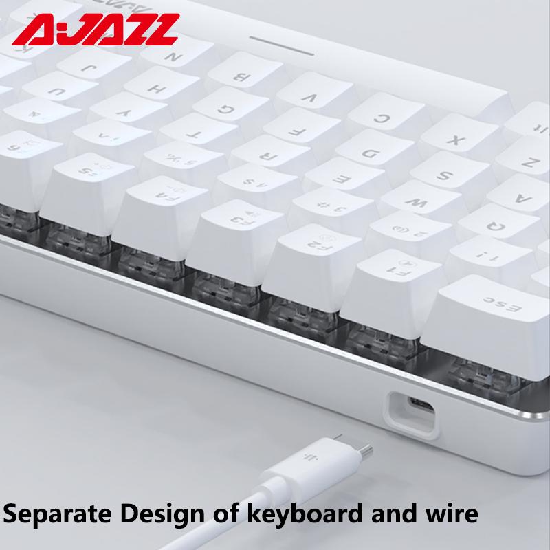 Buy Ajazz AK33 82 Keys USB Wired Mechanical Gaming Keyboard Hot Swap