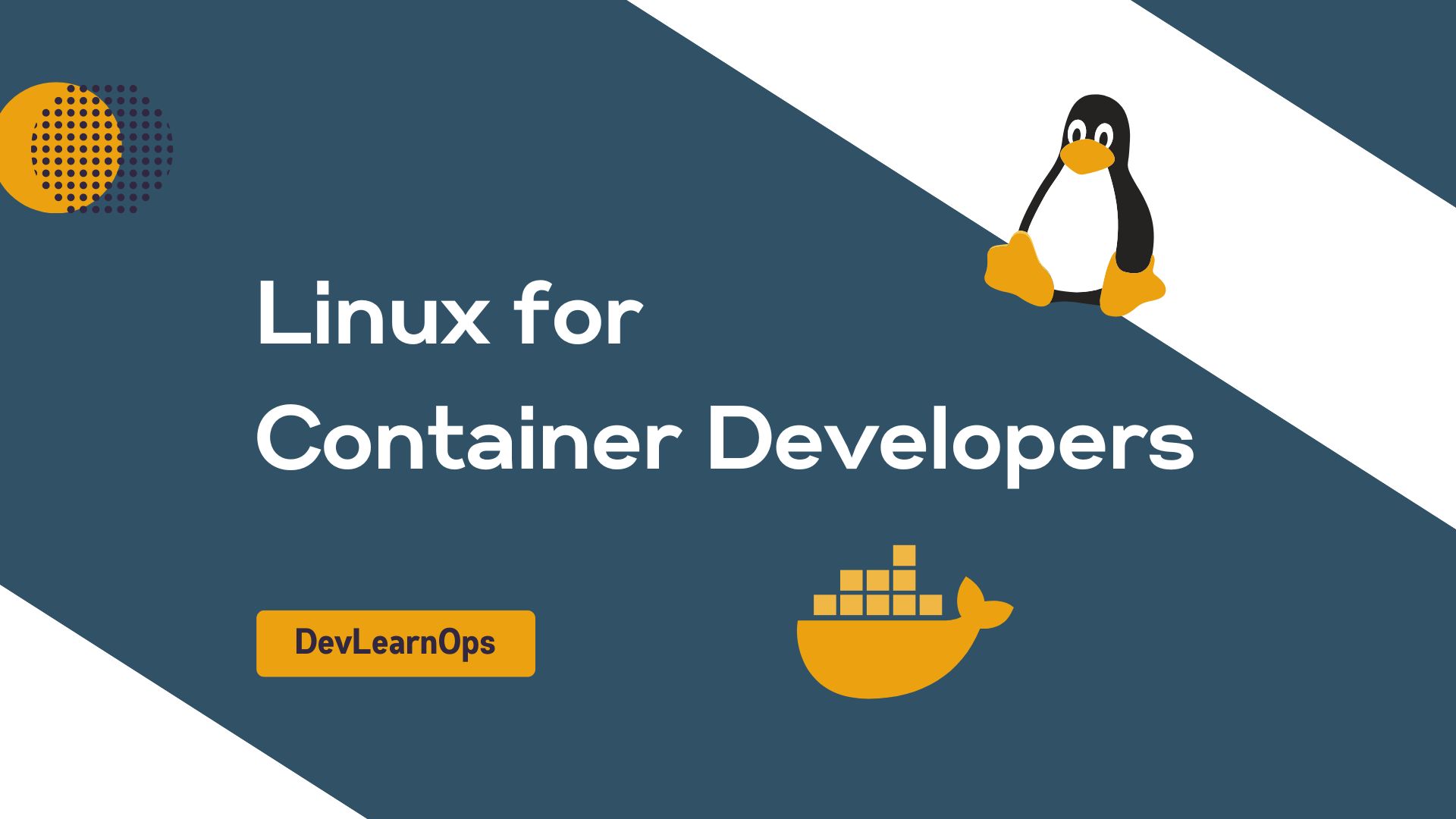 Linux for Container Developers DevLearnOps
