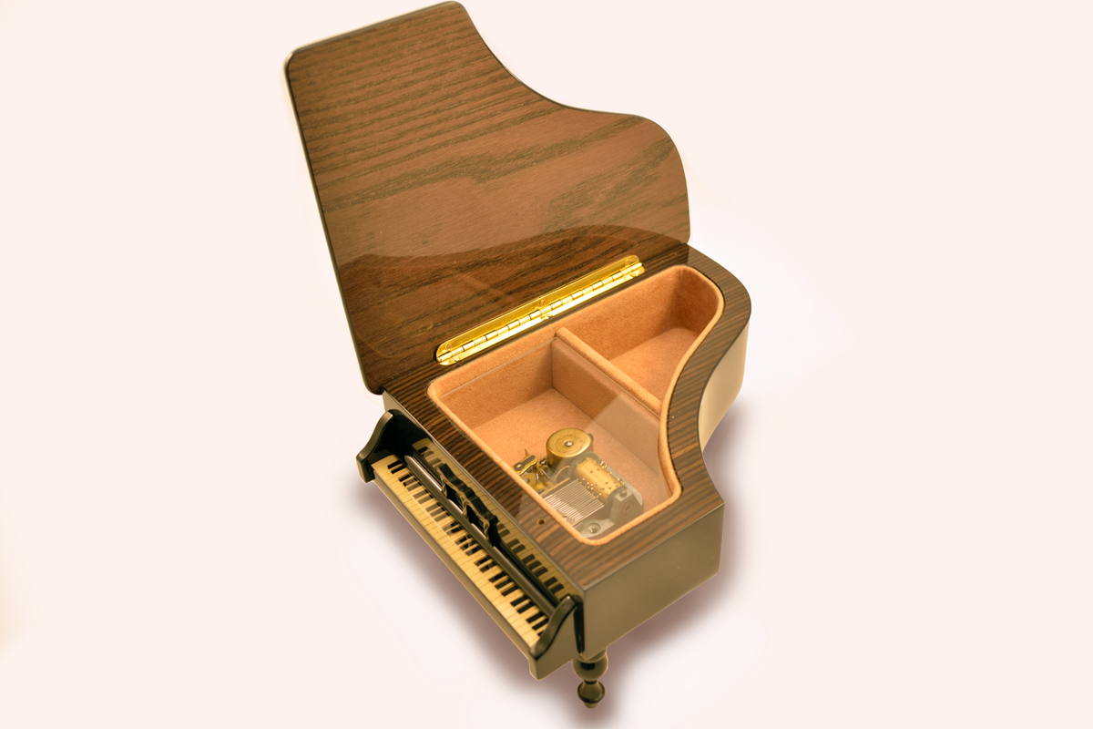 Piano Music box Sorrento Music Boxes