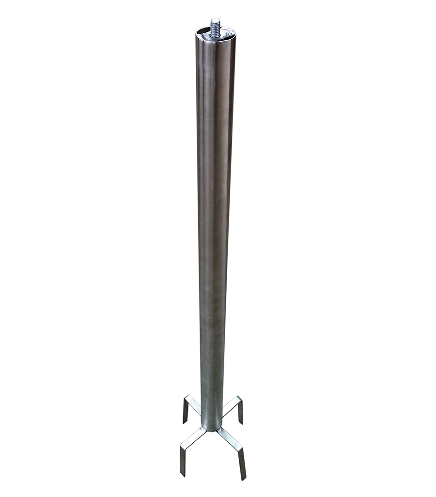 Stainless Steel Pedestal Base (Matte Stainless Finish) Sundials