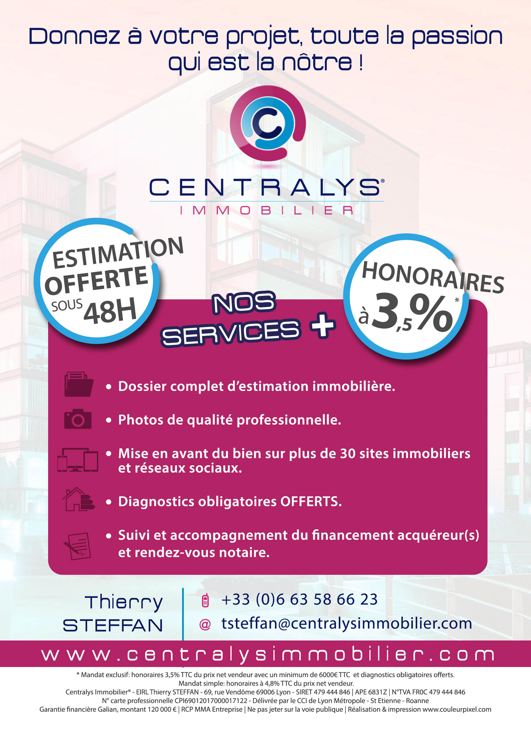 Agence Centralys Immobilier à lyon Bien’ici