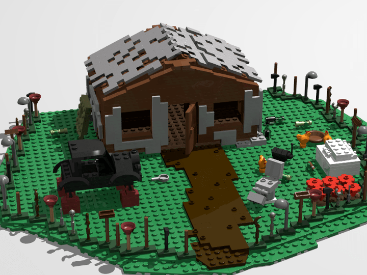 Ewell's House from BrickLink Studio [BrickLink]