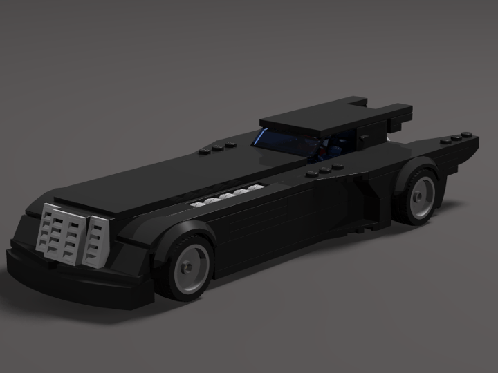 BTAS Batmobile V2 from BrickLink Studio [BrickLink]