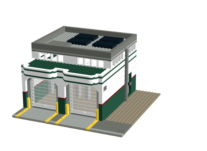 10264 Corner Garage Extention from BrickLink Studio [BrickLink]