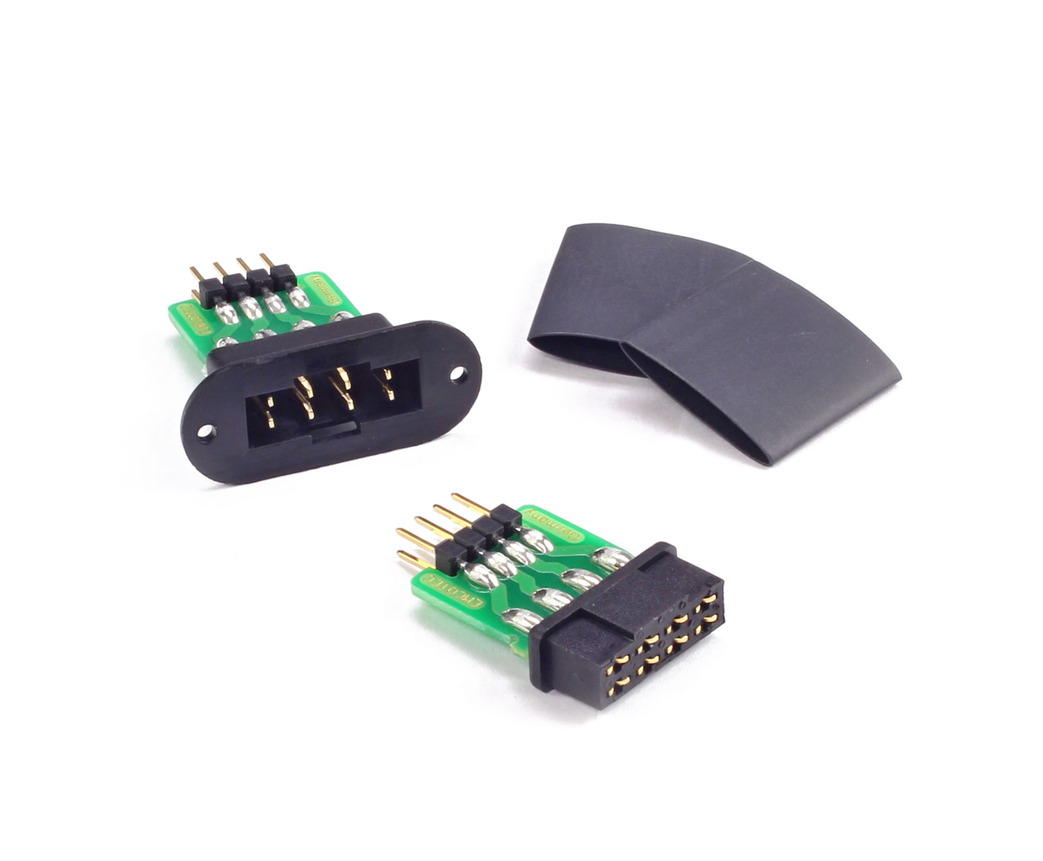 Emcotec MPX Connector Set w/Housing No Soldering (Up to 2 Servos)