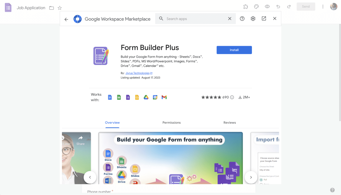 20 musthave addons for Google Forms forms.app