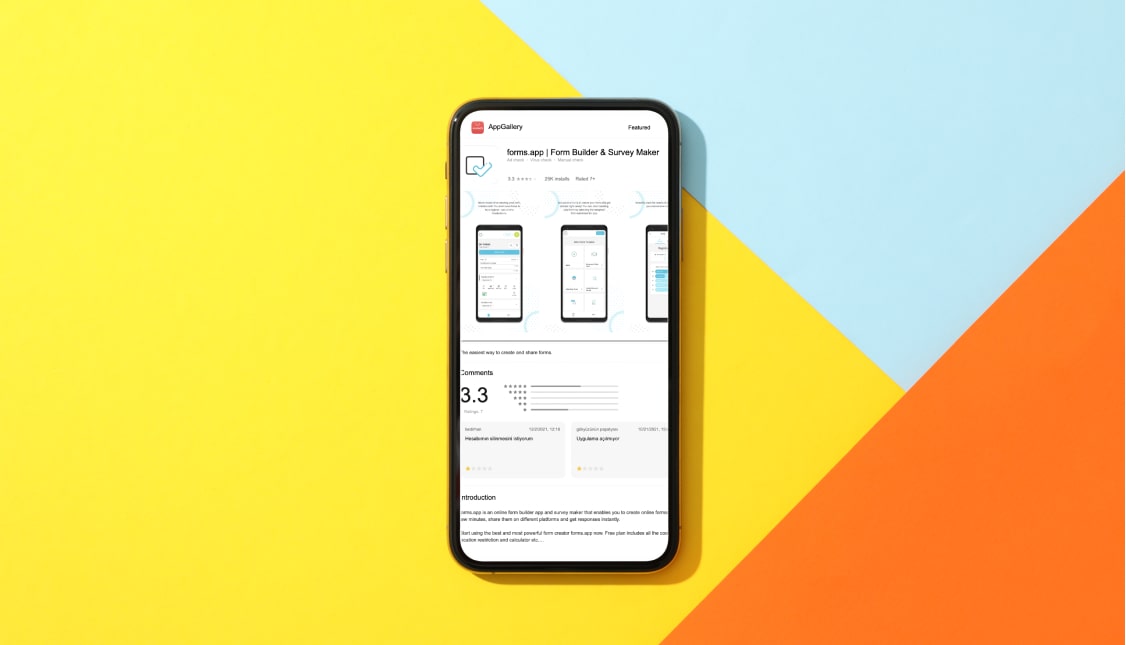 How to install and use forms.app on mobile devices forms.app