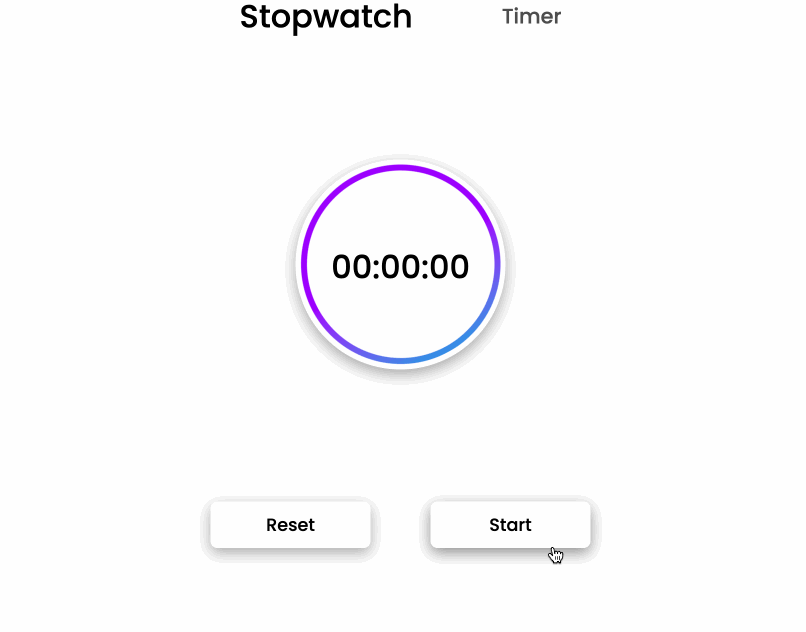 React Stopwatch & Countdown Timer Programming Tutorial LabEx