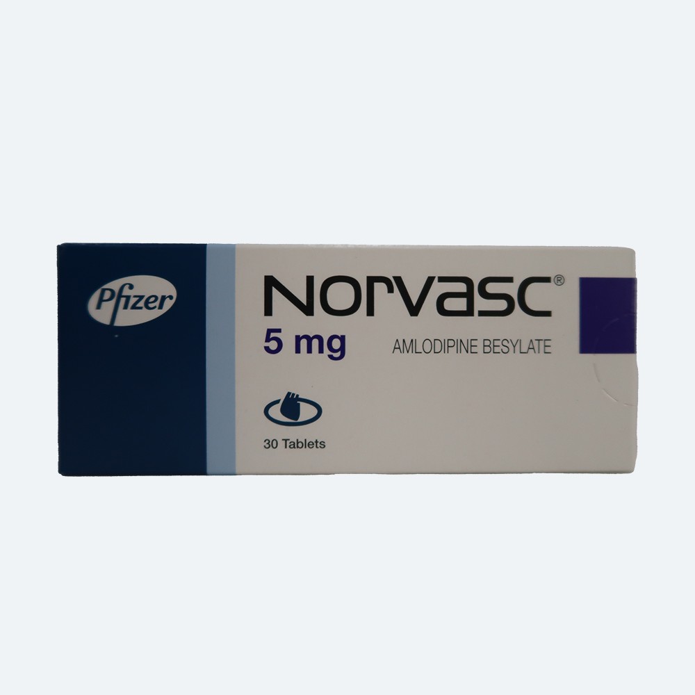 NORVASC 5MG TABLETS Manadr