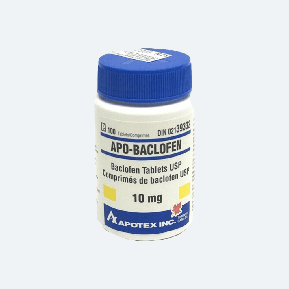 BACLOFEN 10MG TABLETS 20'S Manadr