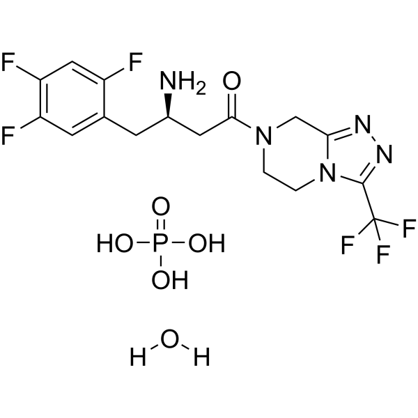 Sitagliptin phosphate monohydrate (MK0431 phosphate monohydrate