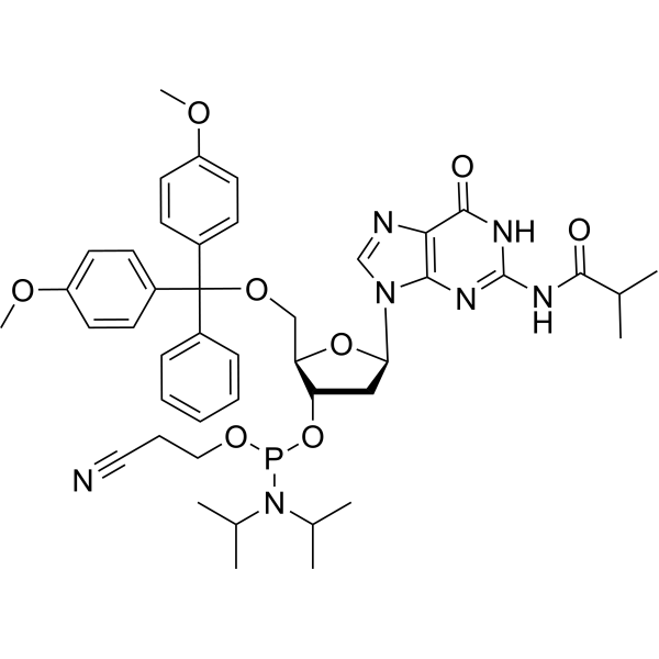 DMTdG(ib) Phosphoramidite DNA/RNA Synthesis MedChemExpress