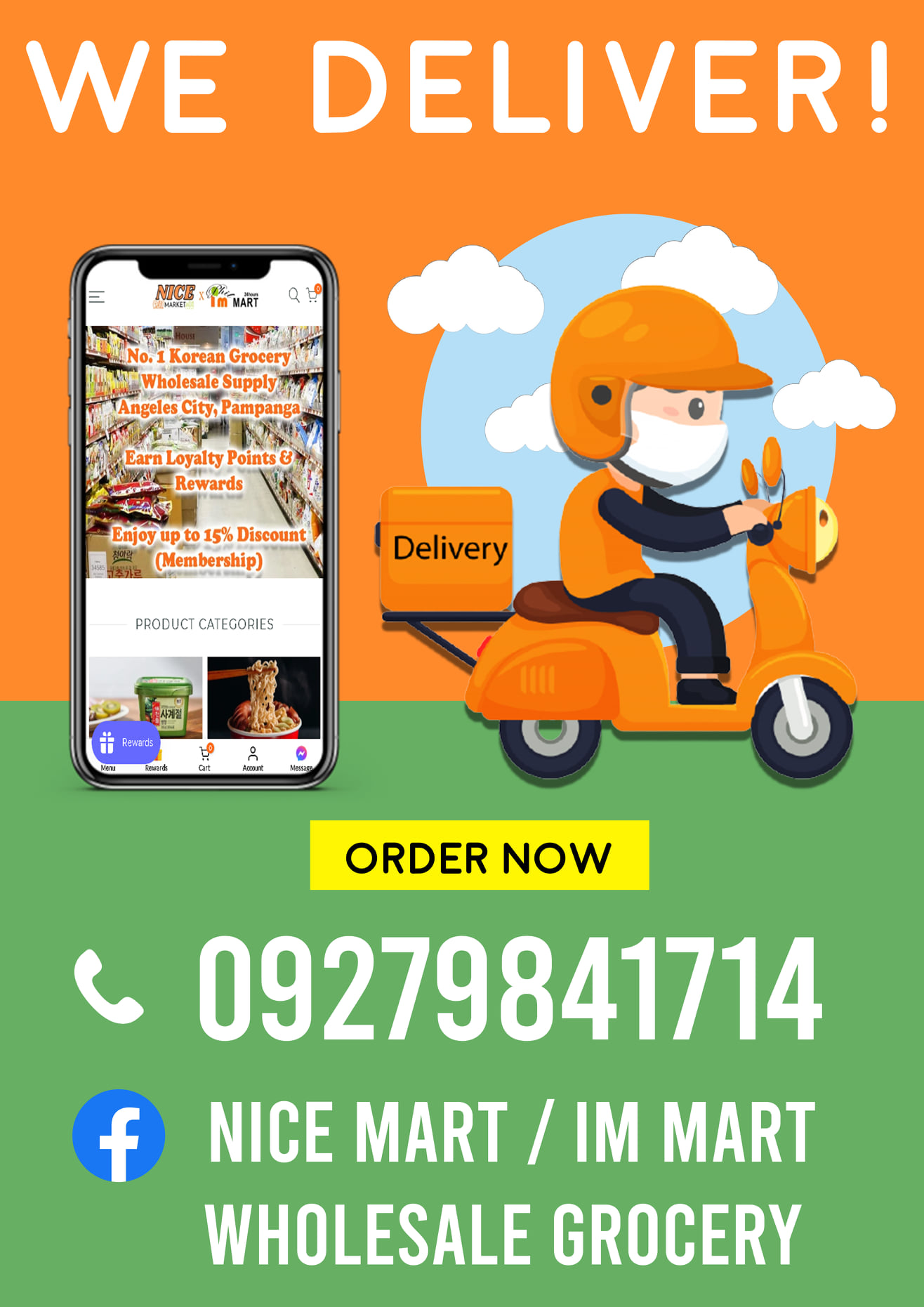 Korean Grocery Delivery Services 세부인