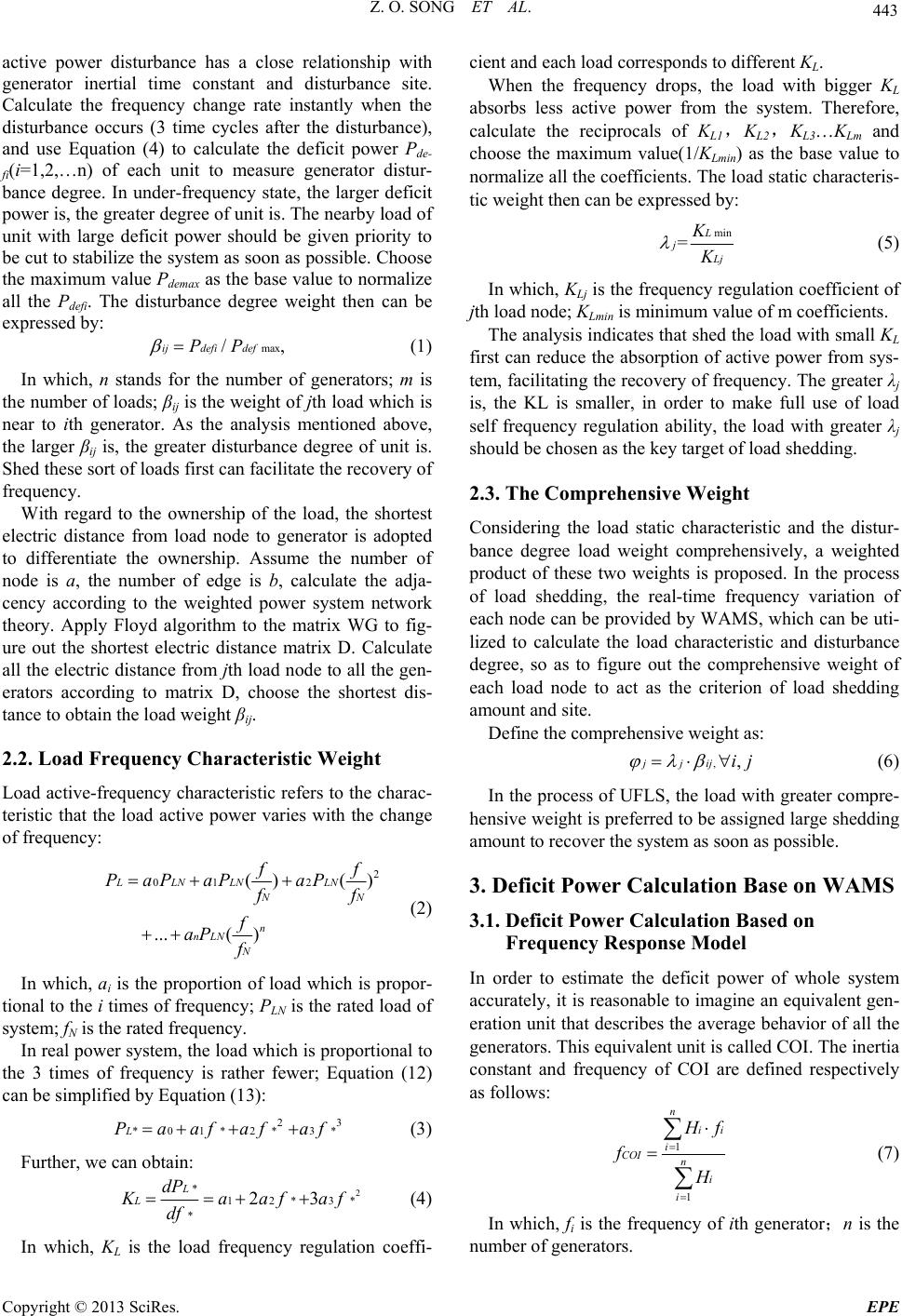 A Method for the Design of UFLS Scheme with Dynamic Correction