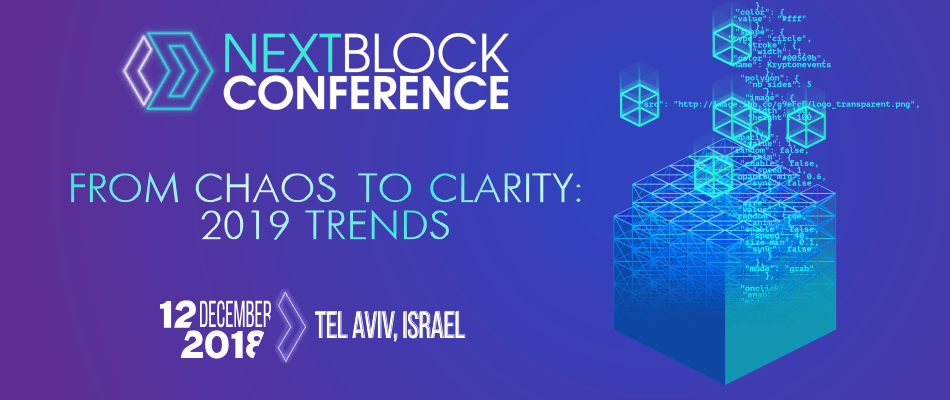 Tickets to "NEXT BLOCK Conference "From Chaos to Clarity 2019 Trends