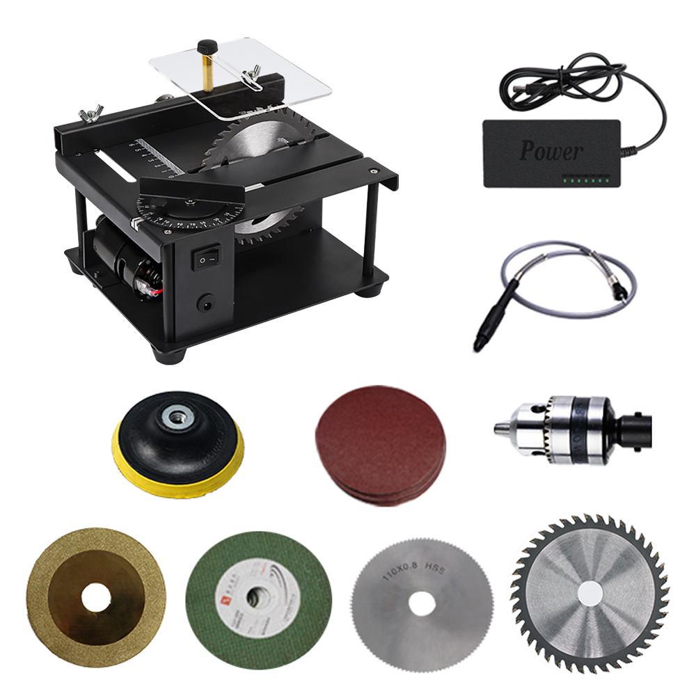 220V Mini Table Saw Small Woodworking Electric Bench Saw Handmade DIY