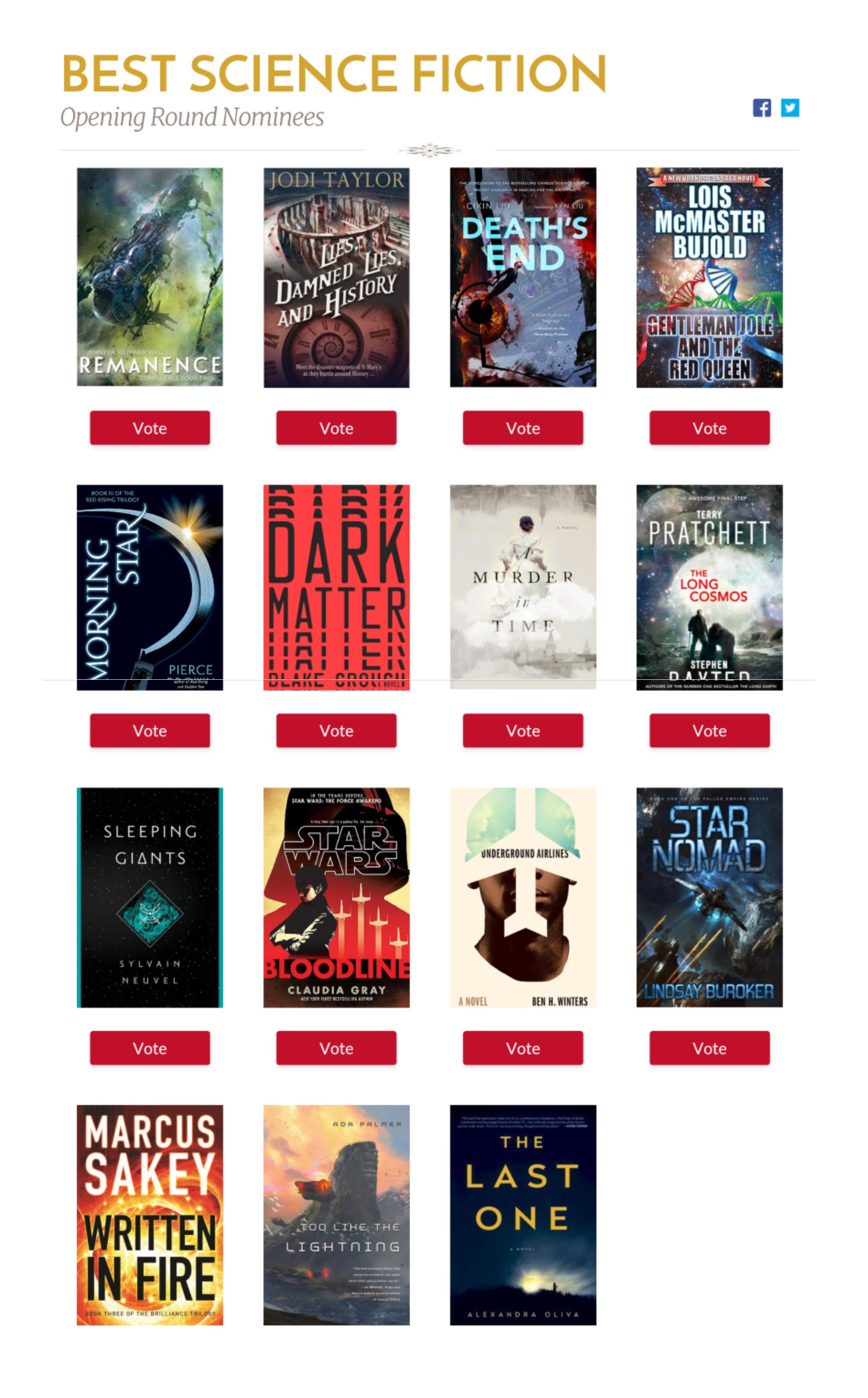 Goodreads Choice Awards Voting Begins File 770