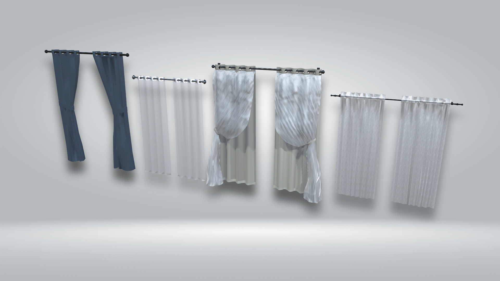 Curtains 0306 Filebase for Unity