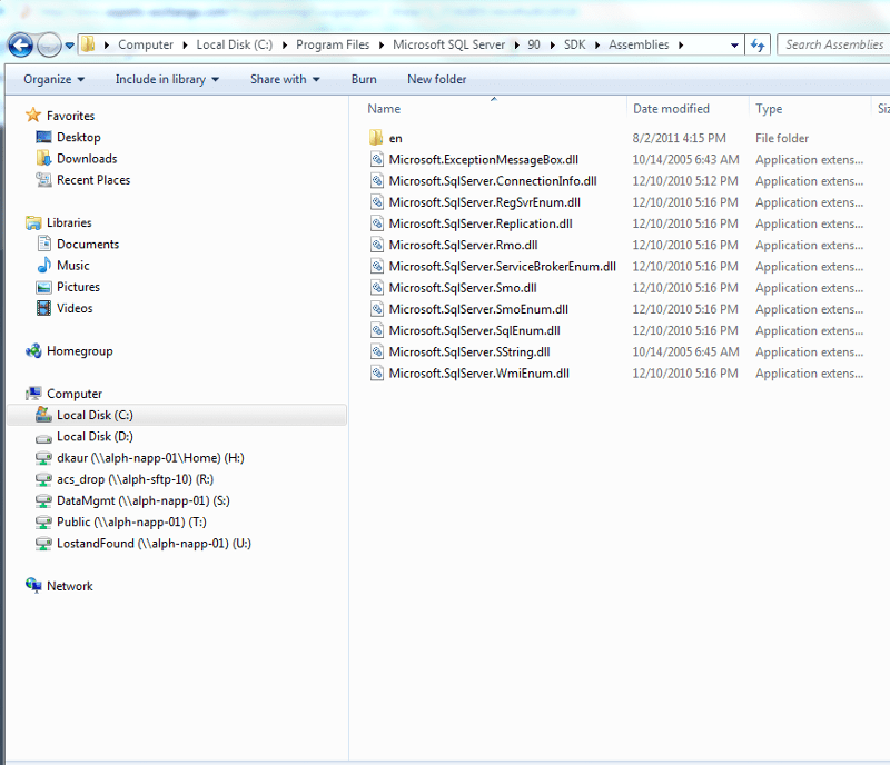 could not add refrence to Microsoft.SqlServer.ManagedDTS.dll Solutions