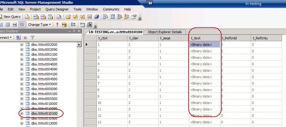 How do I convert sql binary data to text in access Solutions Experts