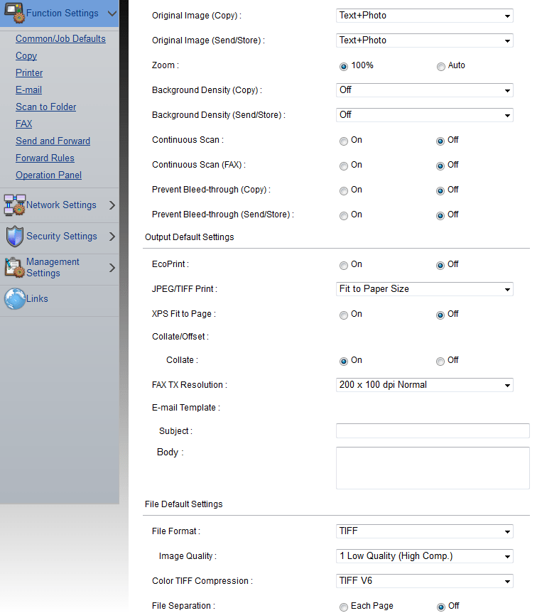 Solved: Kyocera Command center RX sends scans to folder via PDF format