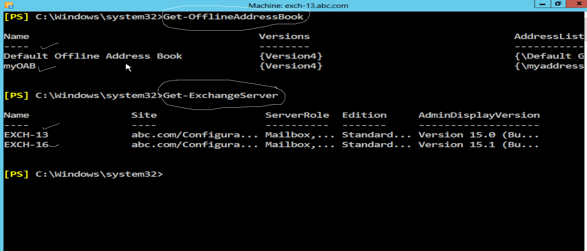 Solved Migration offline address book from exchange 2013 to exchange