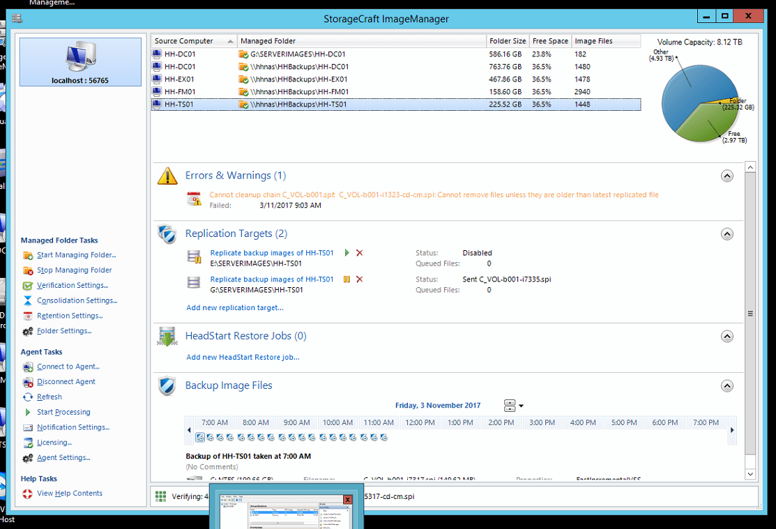 Solved StorageCraft ImageManager Warning and Errors Experts Exchange