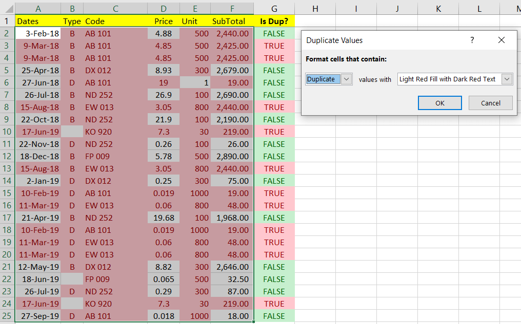 A matter of highlighting in Excel Experts Exchange