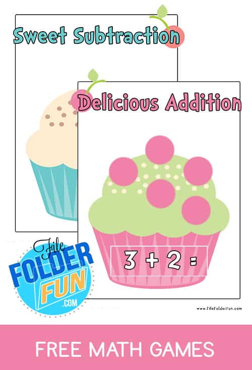 Kindergarten Math Games File Folder Fun