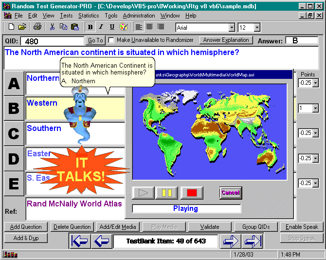 Automate The Boring Stuff: Random Quiz Generator