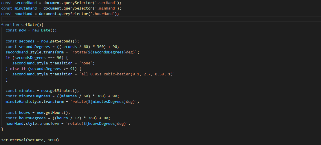 How to make JavaScript Analog clock and get free source code