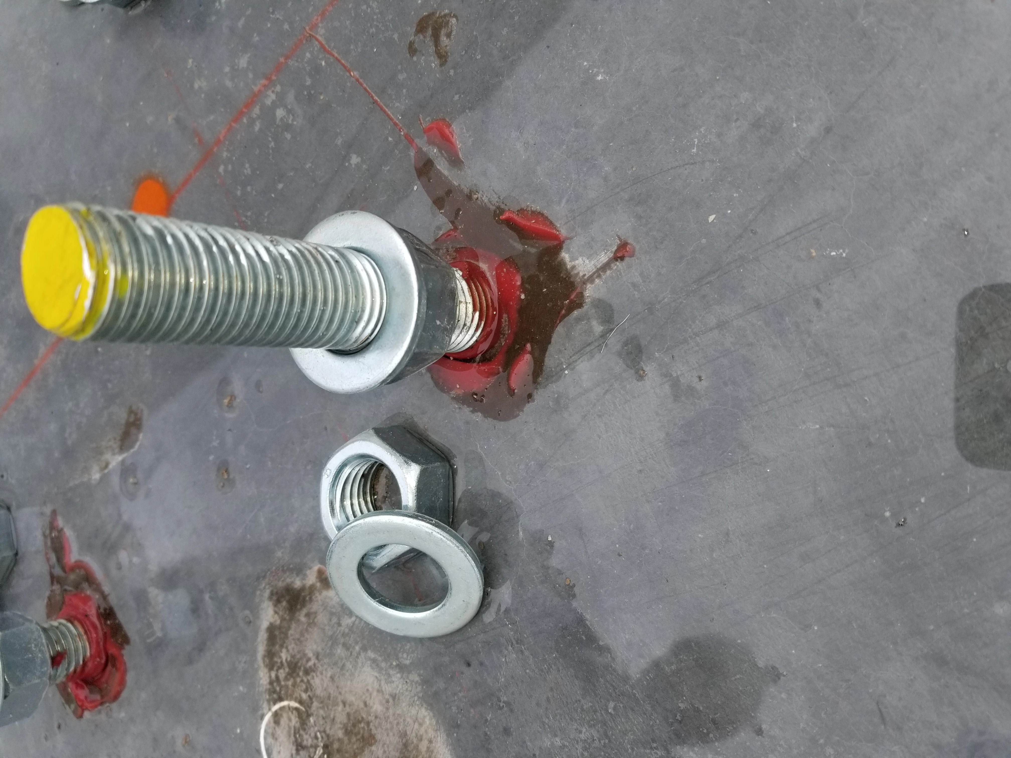 Epoxy anchor installation Anchors, Epoxy anchor installation...