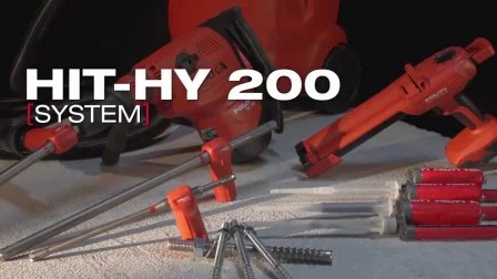 Hilti HIT-HY 200 System with Safe Set™ Technology - Ask HILTI