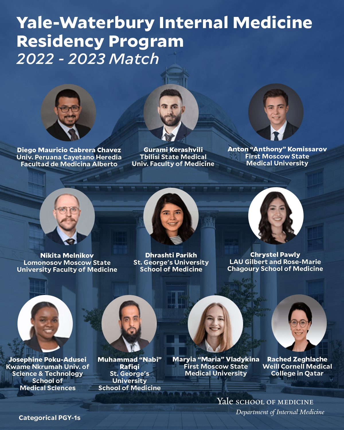 yale university 2023 calendar to the 20222023 Match Class for the YaleWaterbury Internal