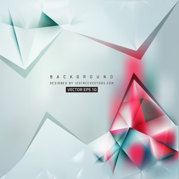 Abstract Polygonal Triangular Background Design