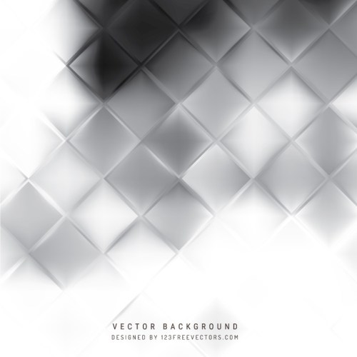 Abstract Gray Square Background Pattern