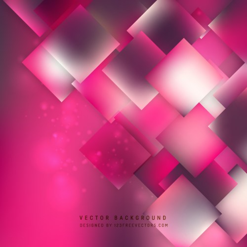 Pink Square Background Pattern