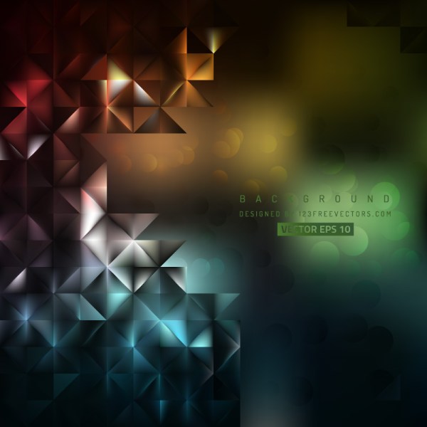 Abstract Dark Color Background Vector