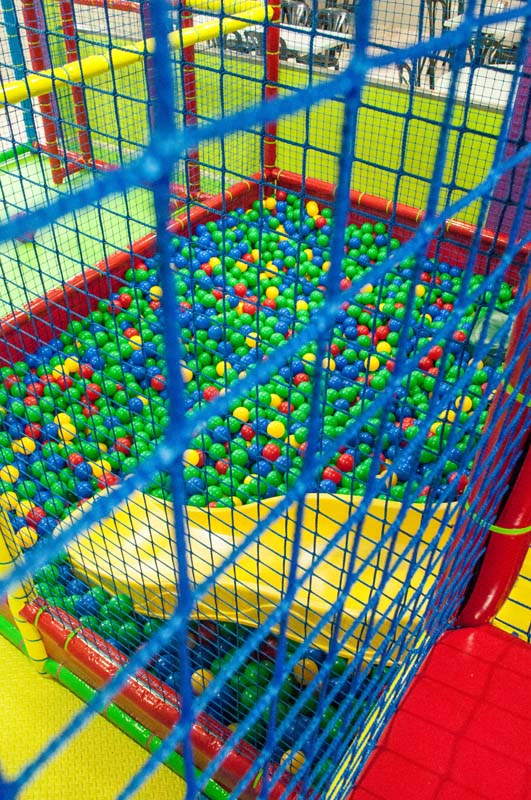 Parque infantil de bolas en Camas Santiponce Tomares Salteras