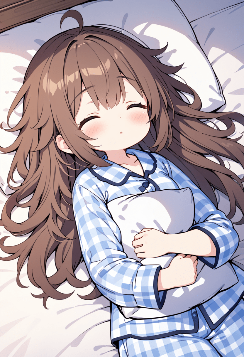 High school girl who sleeps in Aipictors