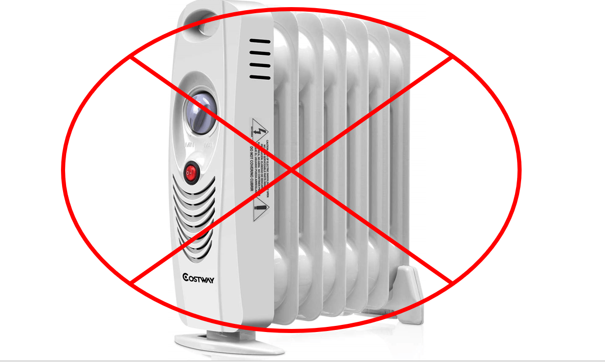 Spare the Electric Space Heater (and Turn Up the Gas) to Save Money and